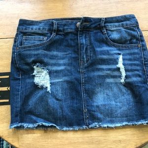 Jean skirt